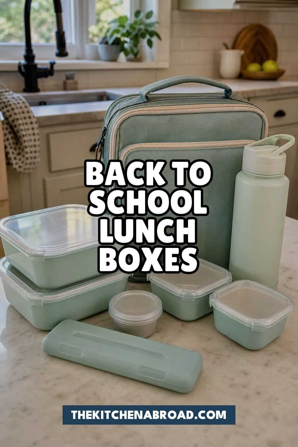 back to school lunch boxes pinterest pin