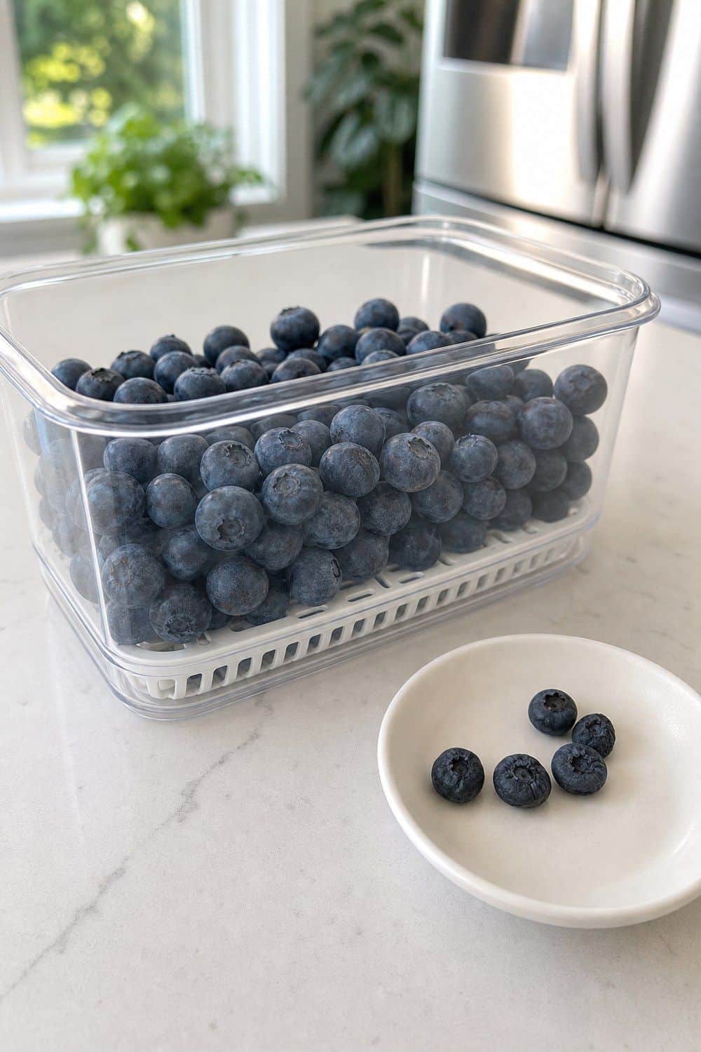 5. Blueberries in a Produce Saver