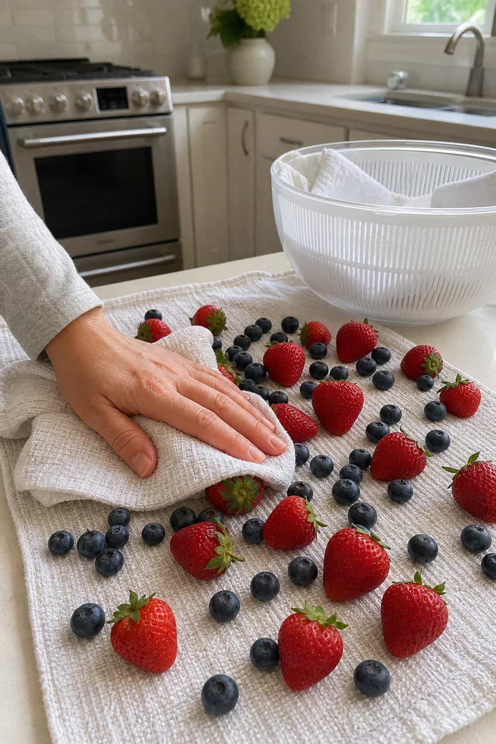 10. Fully Dry Washed Berries