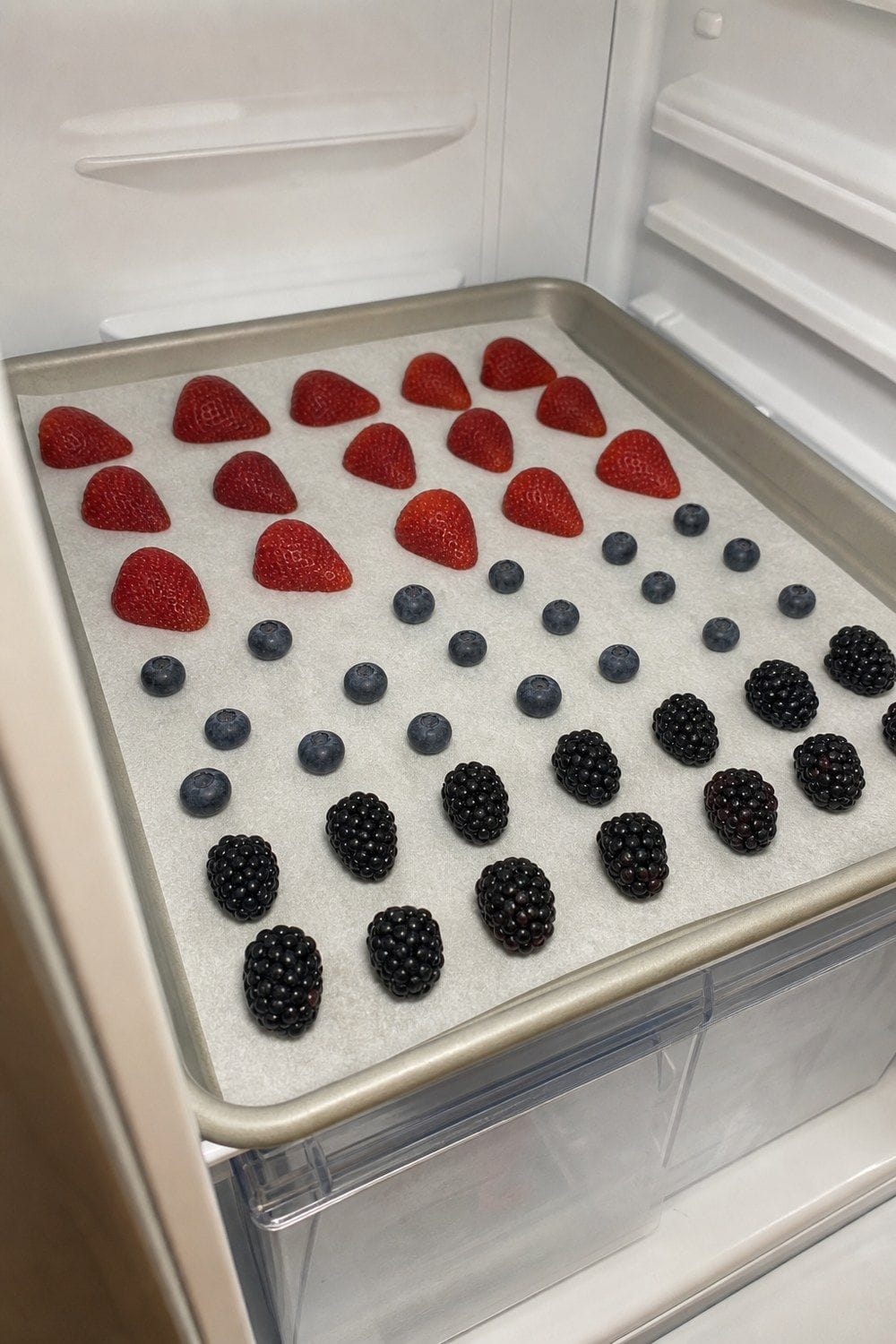15. Berries Frozen Flat Before Bagging