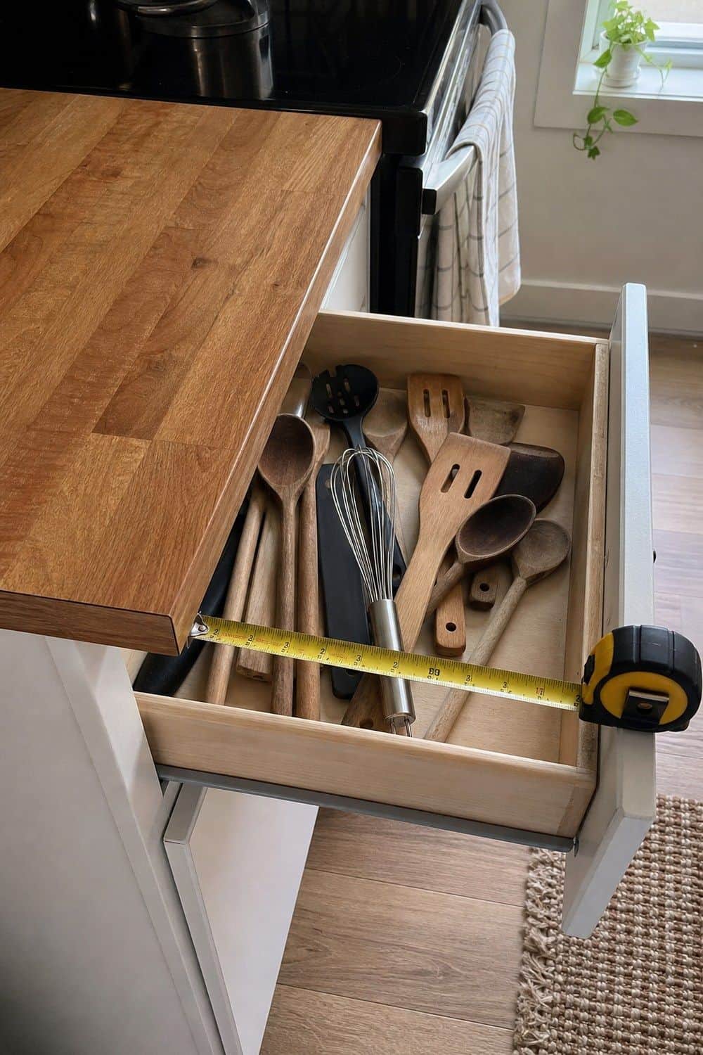 25 Budget Kitchen Organization Ideas for a Tidier Kitchen 1. One Problem Area Measured Before Buying