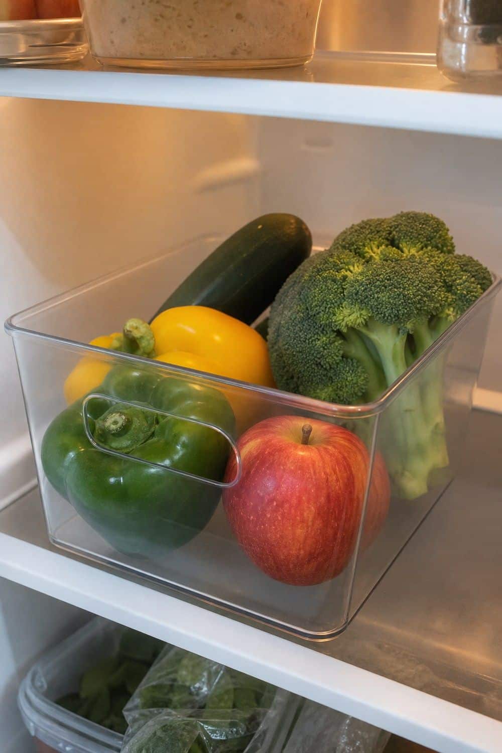 25 Budget Kitchen Organization Ideas for a Tidier Kitchen 16. Condiments in a Fridge Caddy
