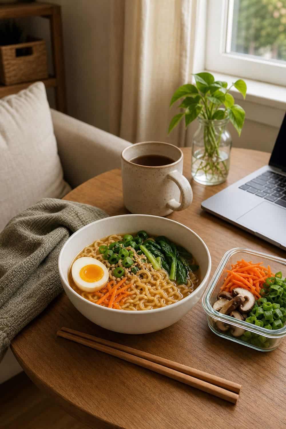 Ramen Upgrade Meal Packs for budget pantry meal prep
