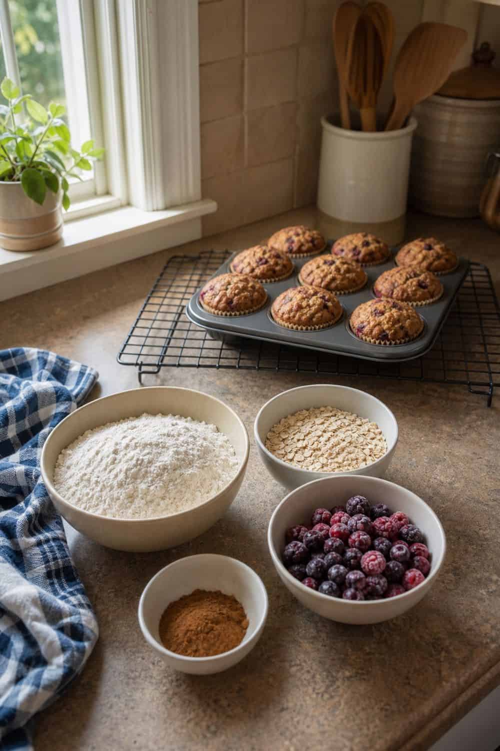 Budget Muffin Mix Prep for budget pantry meal prep