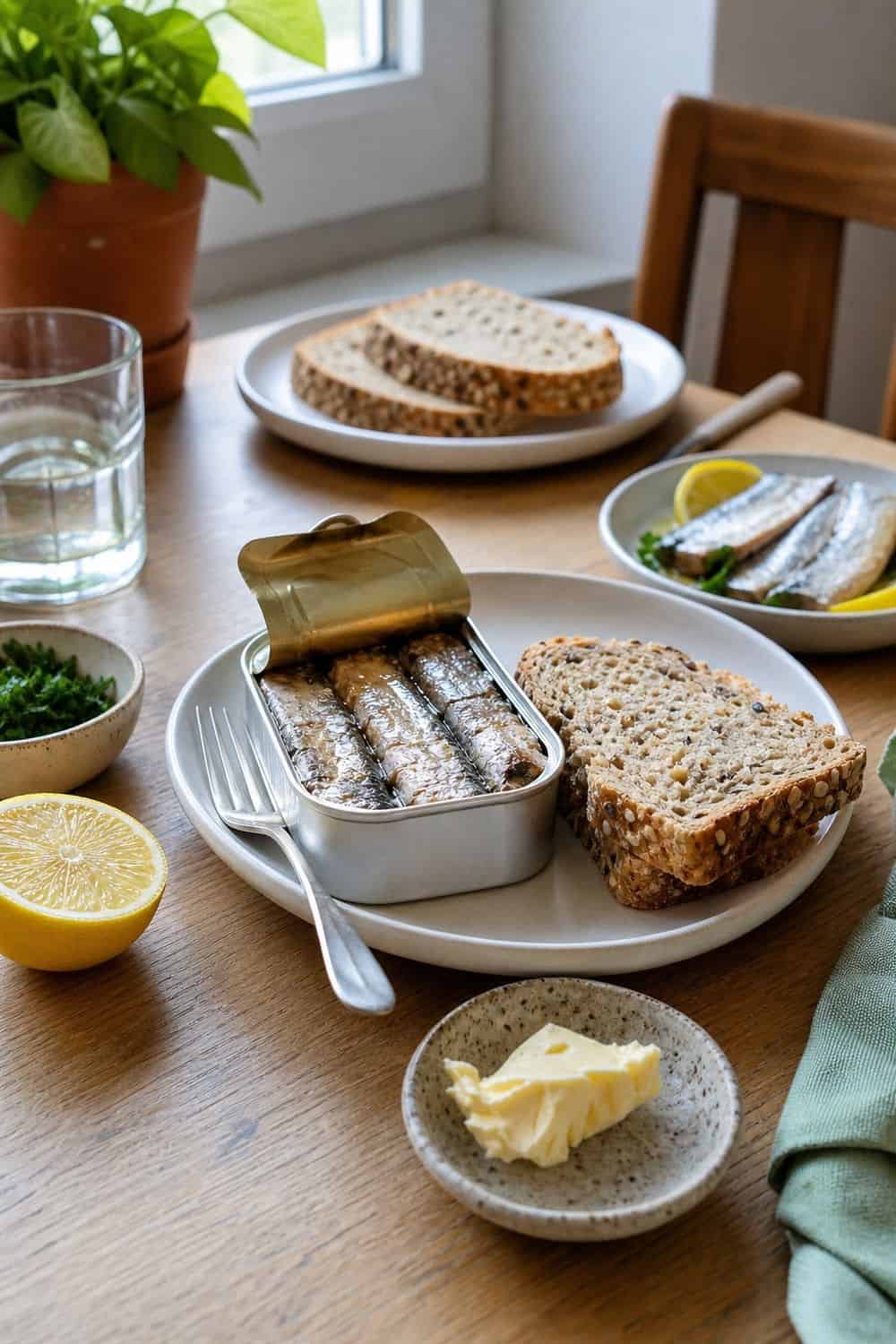 25 Casual Dinner Party Menu Ideas for Easy Hosting 12. Tinned Fish and Seedy Bread Starter Menu for casual dinner party menu ideas