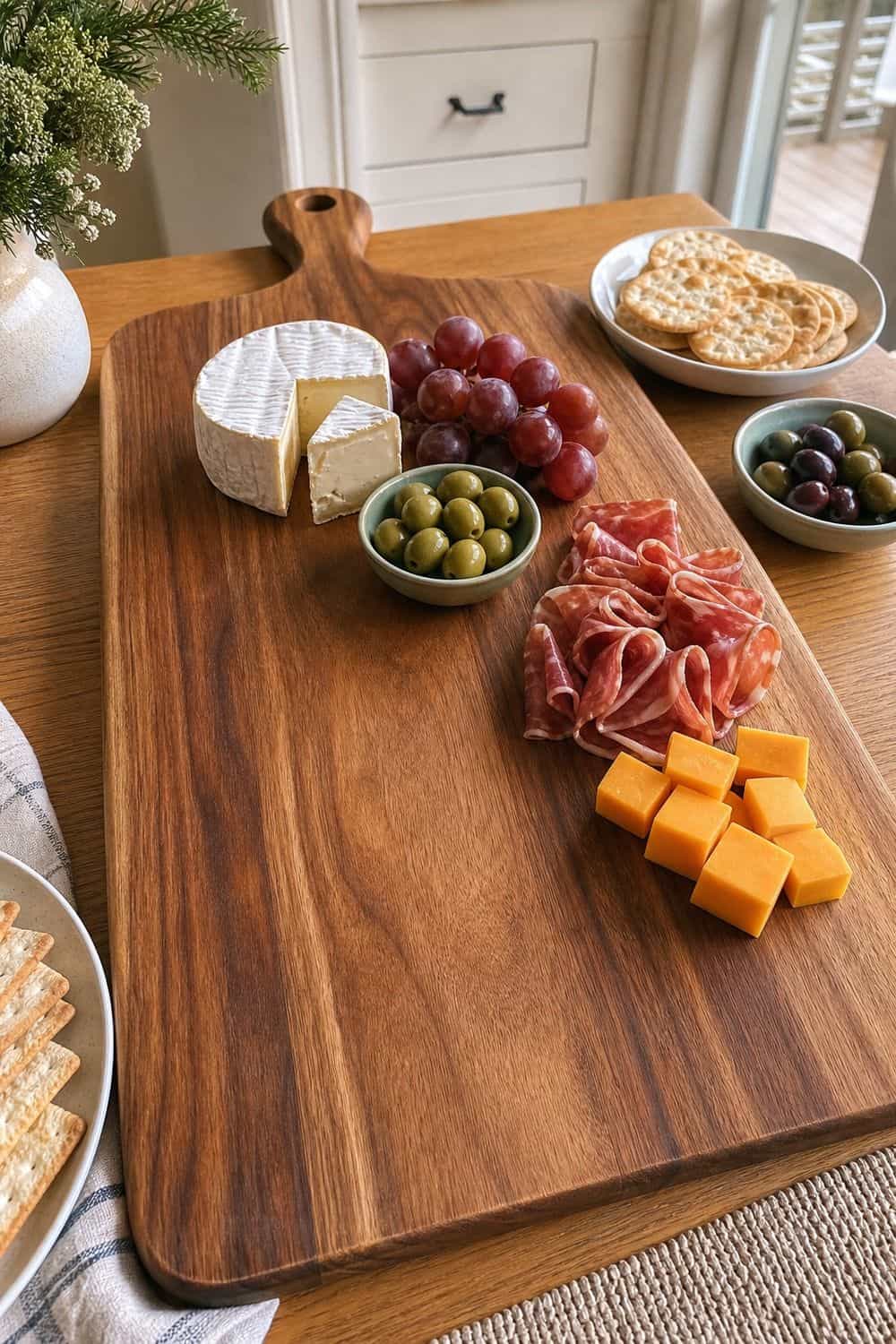 25 Christmas Appetizer Board Ideas for Easy Hosting 25 Christmas Appetizer Board Ideas for Easy Hosting: 1. Start With a Large Wooden Board