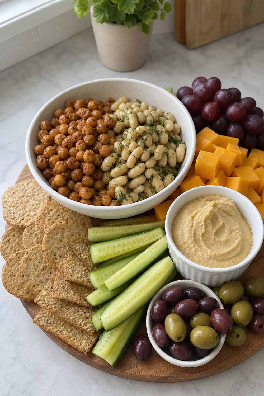 25 Christmas Appetizer Board Ideas for Easy Hosting 25 Christmas Appetizer Board Ideas for Easy Hosting: 7. Add a Vegetarian Protein Option