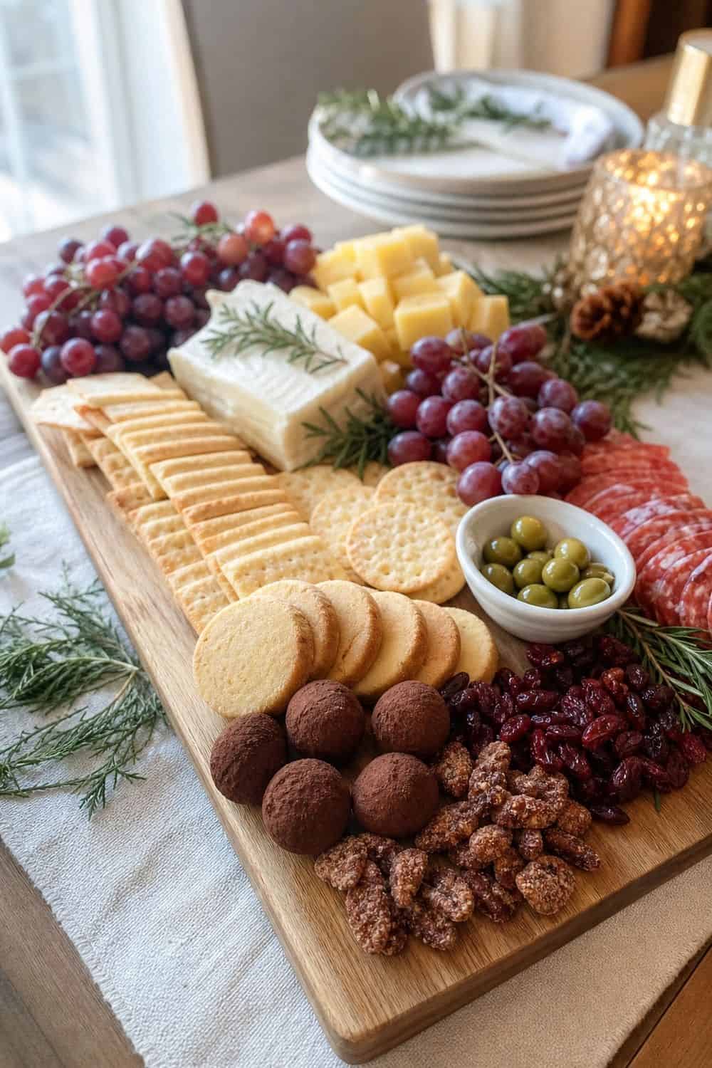 25 Christmas Appetizer Board Ideas for Easy Hosting 25 Christmas Appetizer Board Ideas for Easy Hosting: 15. Add a Small Dessert Corner