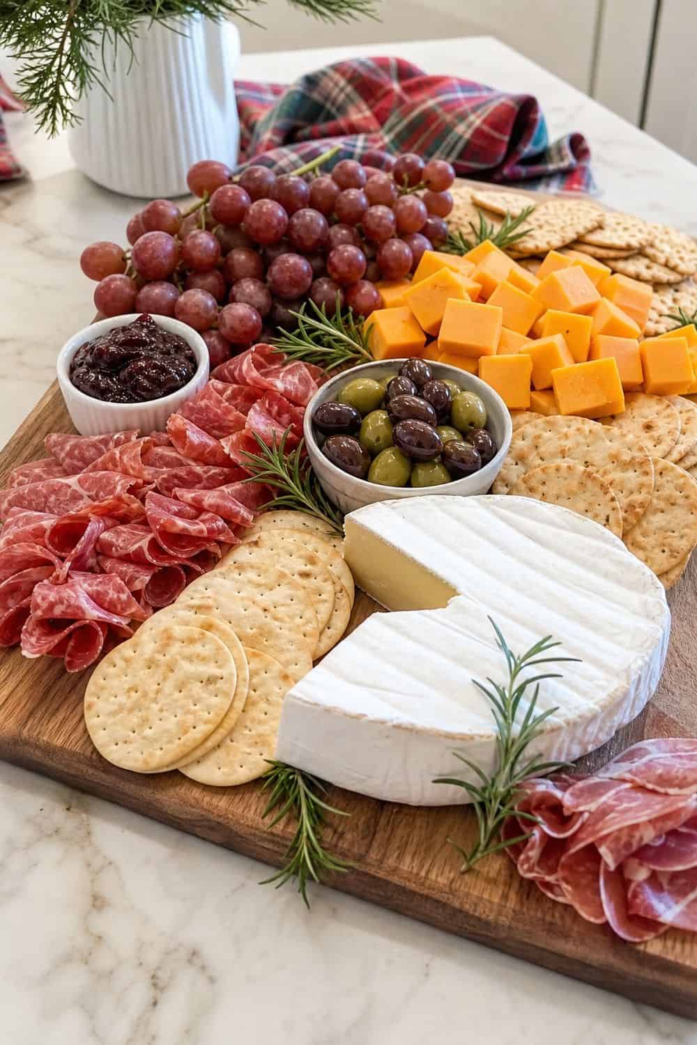 25 Christmas Appetizer Board Ideas for Easy Hosting 25 Christmas Appetizer Board Ideas for Easy Hosting: 16. Use Fresh Rosemary Carefully