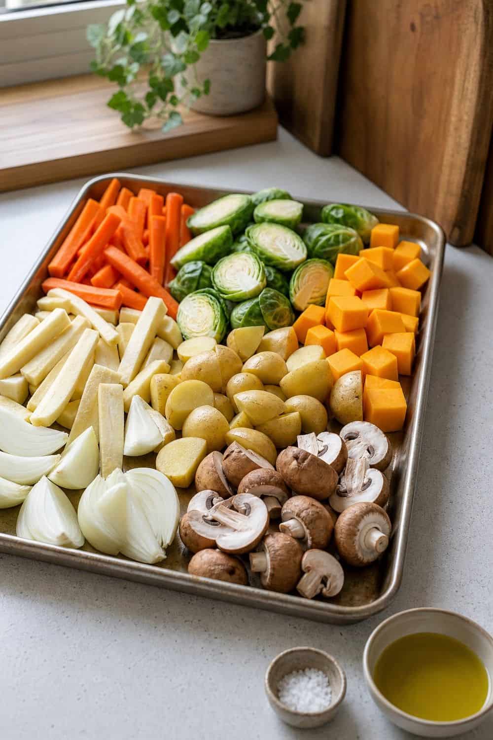 20 Christmas Meal Prep Ideas That Make Life Easier christmas meal prep 09 roast vegetable sheet pan kit