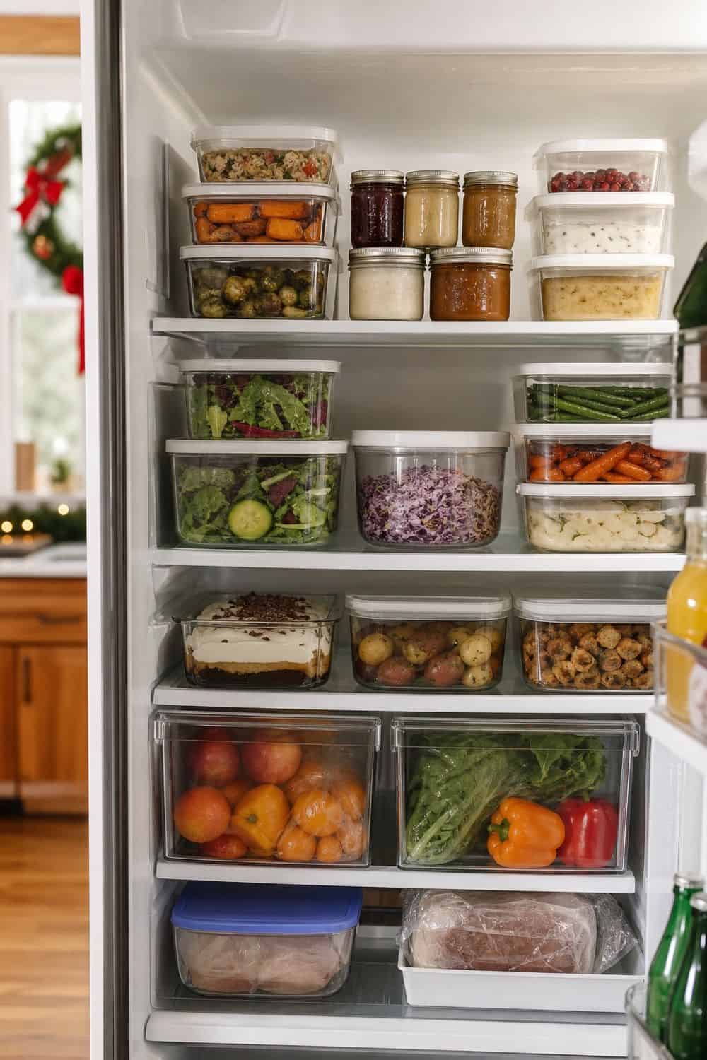 20 Christmas Meal Prep Ideas That Make Life Easier christmas meal prep 19 fridge zones for christmas week
