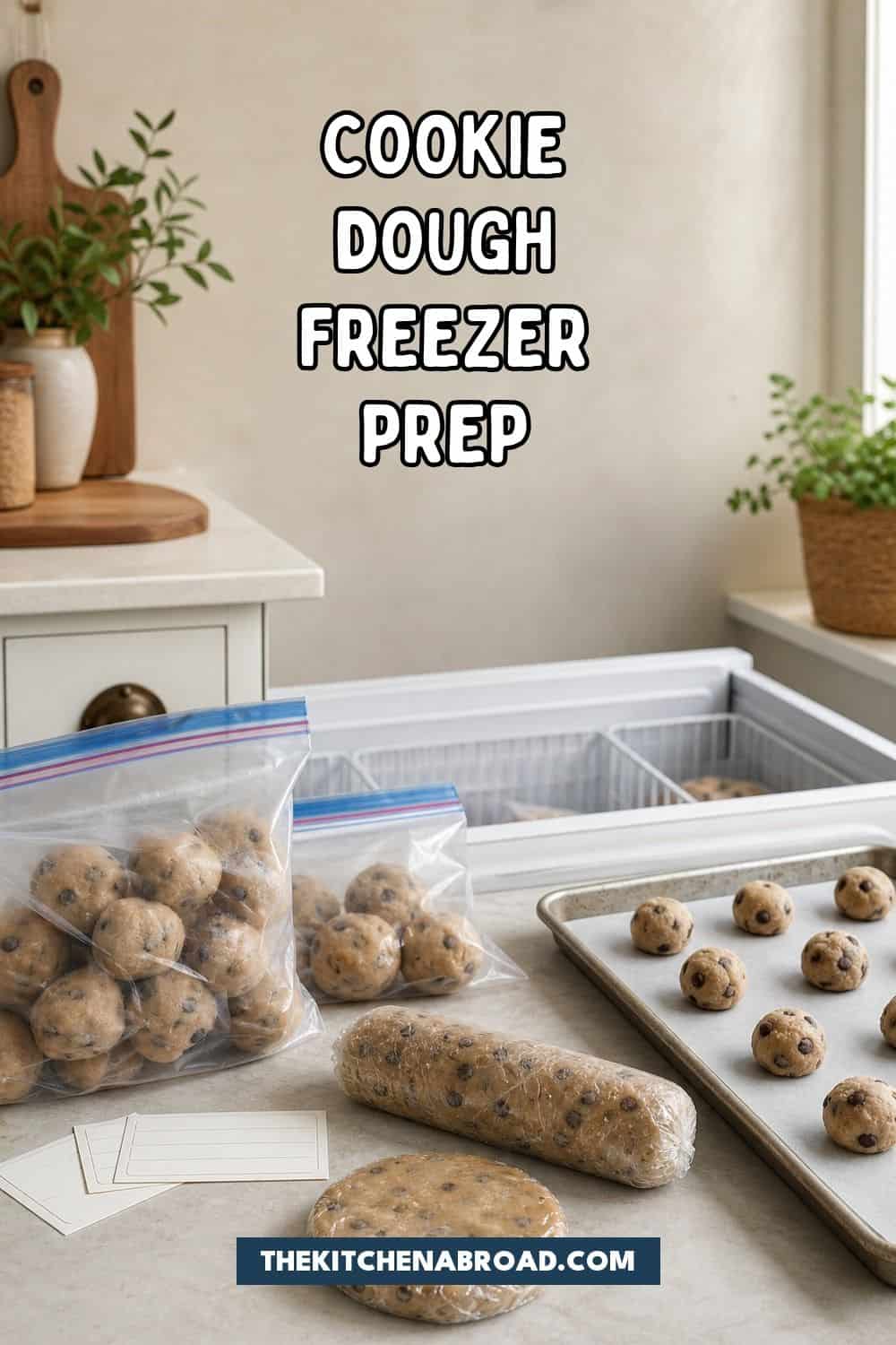 20 Cookie Dough Freezer Prep Ideas That Make Life Easier cookie dough freezer prep pinterest pin