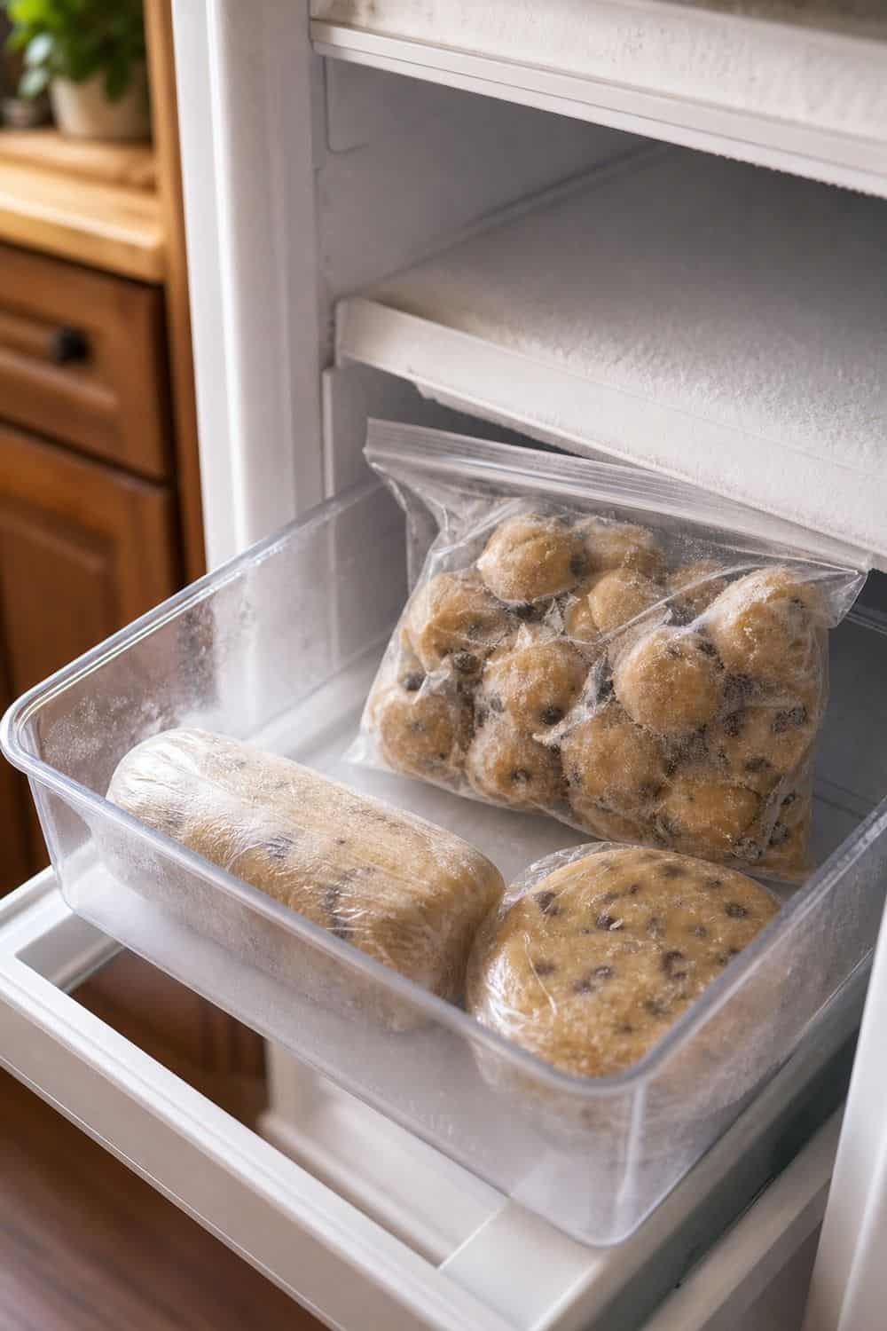 20 Cookie Dough Freezer Prep Ideas That Make Life Easier cookie dough freezer prep section 01