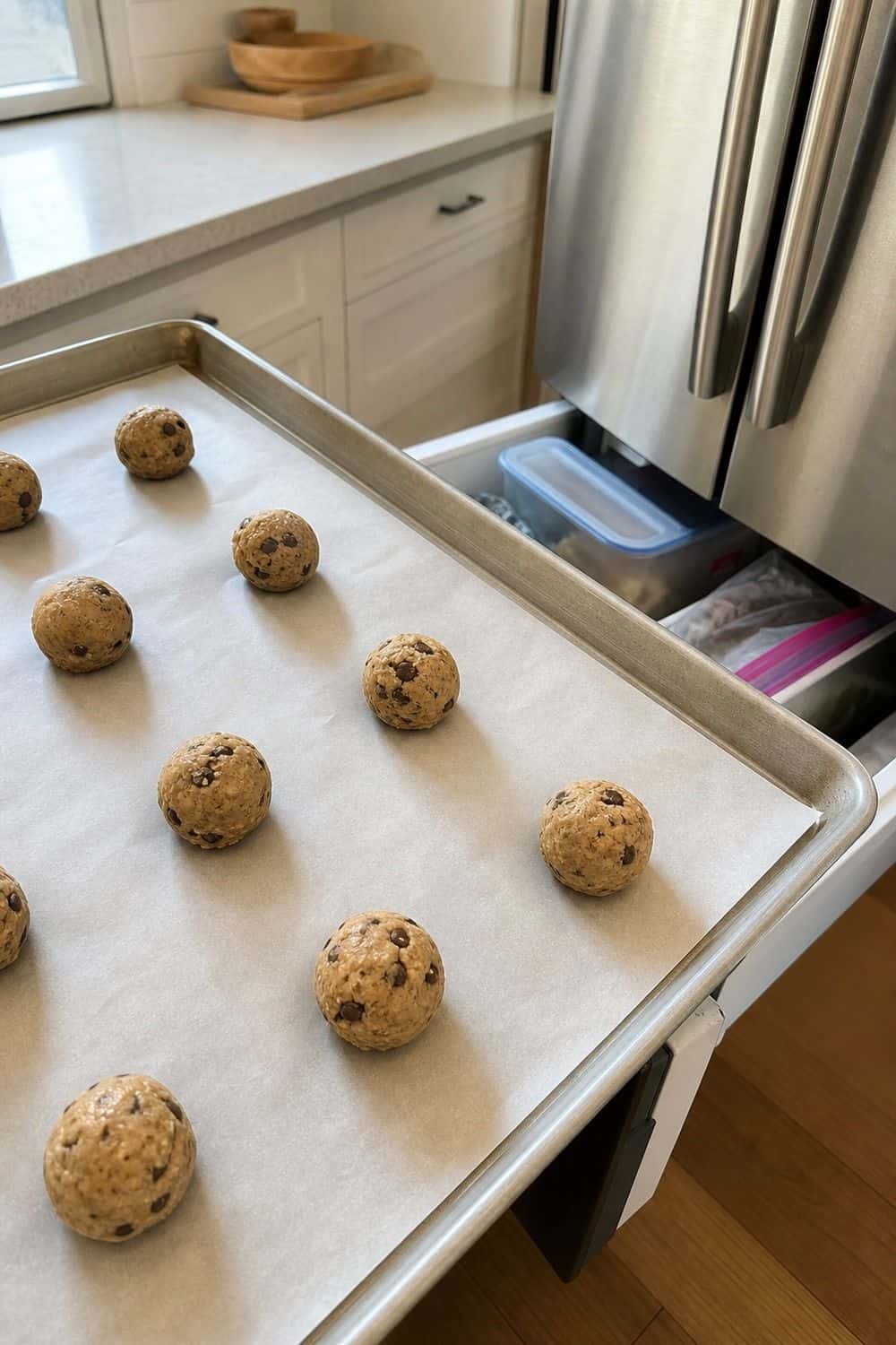 20 Cookie Dough Freezer Prep Ideas That Make Life Easier cookie dough freezer prep section 05