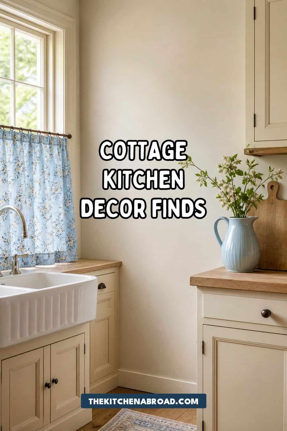 cottage kitchen decor finds pinterest pin