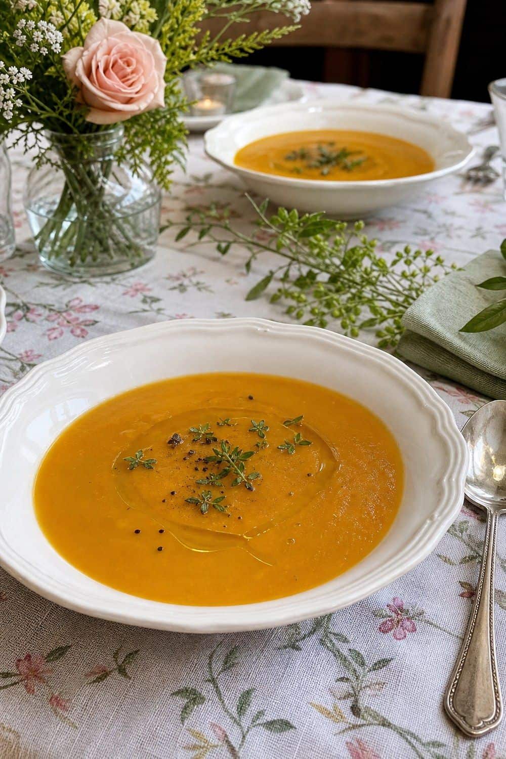 Soup Bowls for a Garden Supper