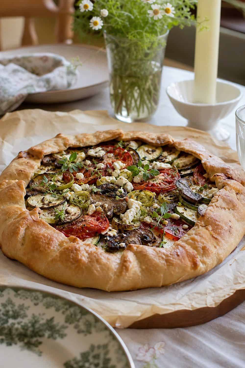 Bake a Savory Galette as the Main