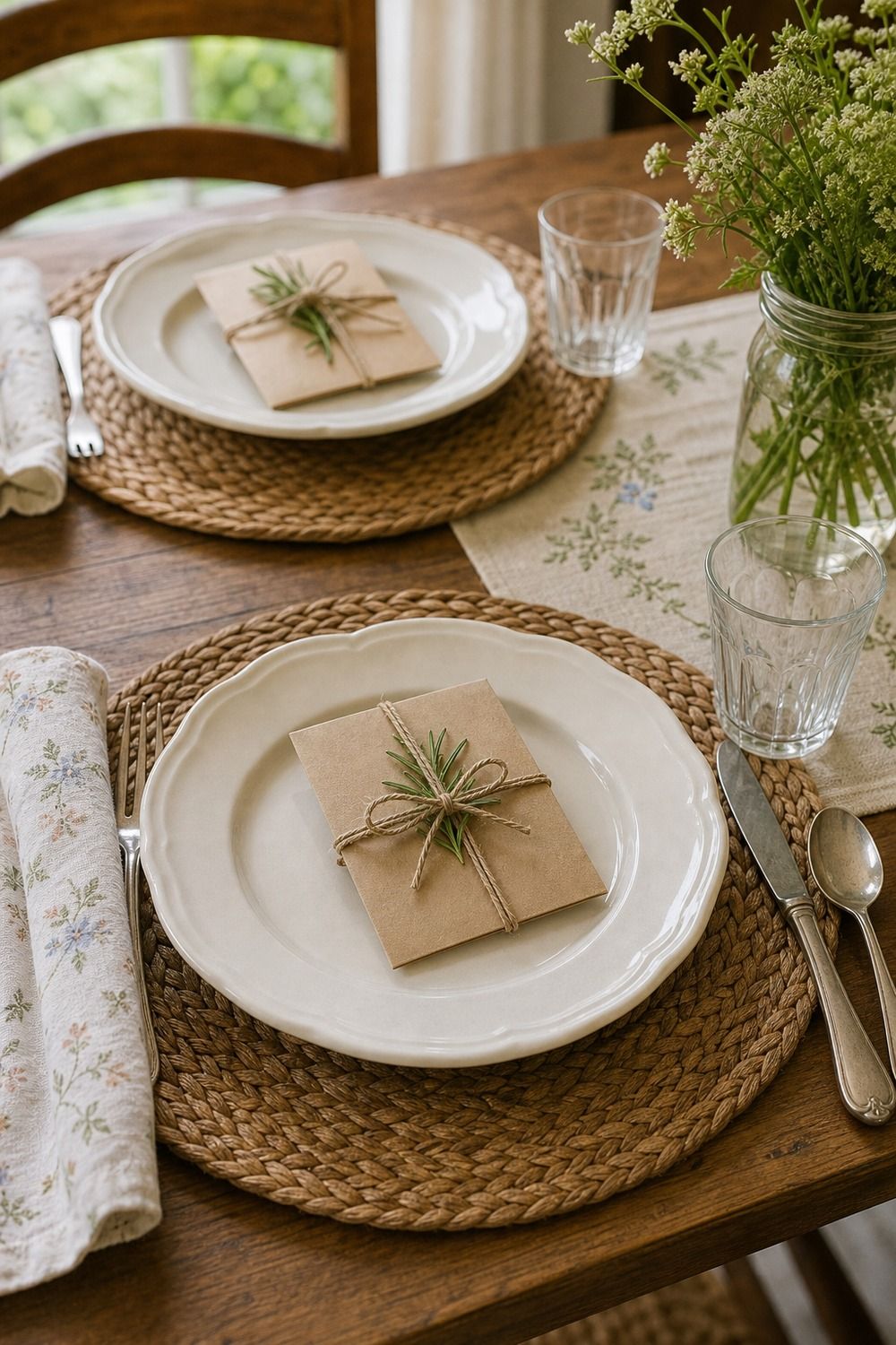 25 Cottagecore Tablescape Ideas for a Soft Floral Table 20. Seed Packet Favors cottagecore tablescape idea
