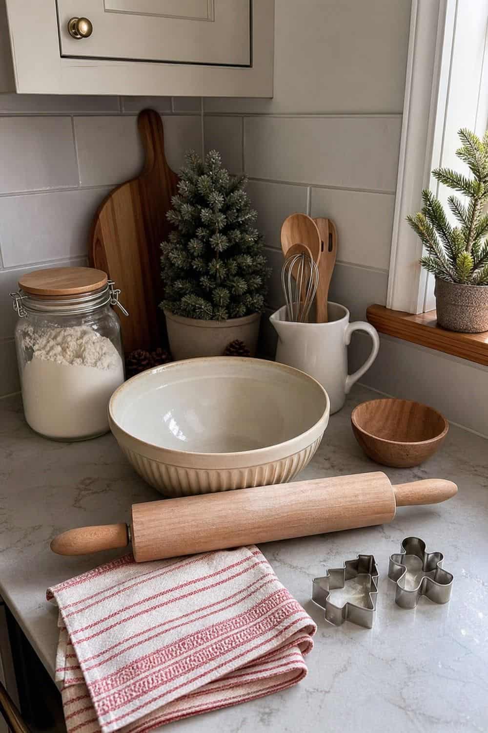 25 Cozy Holiday Kitchen Decor Ideas for a Soft Festive Glow cozy holiday kitchen decor ideas section 19