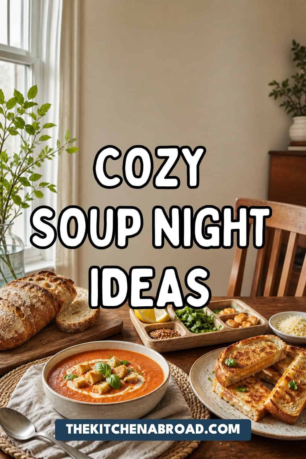 15 Cozy Soup Night Ideas for Cozy Food Moments cozy soup night ideas pinterest pin