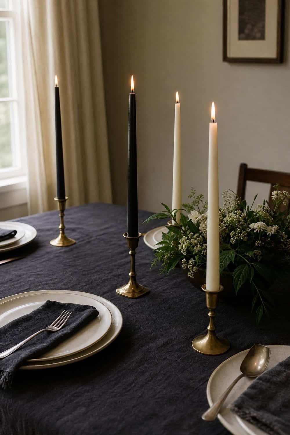 25 Dark Academia Tablescape Ideas for Easy Hosting dark academia tablescape ideas section 04