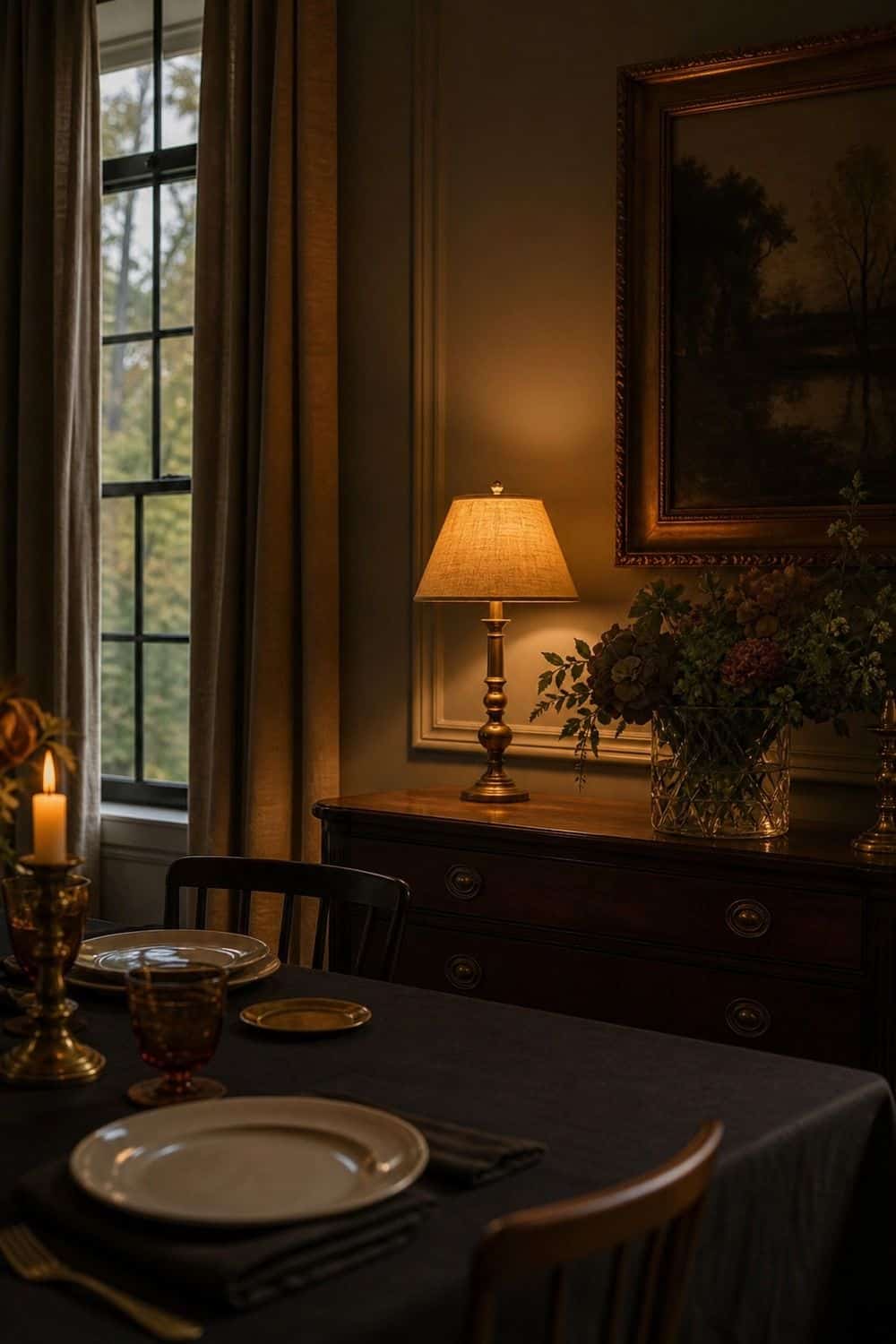 25 Dark Academia Tablescape Ideas for Easy Hosting dark academia tablescape ideas section 22