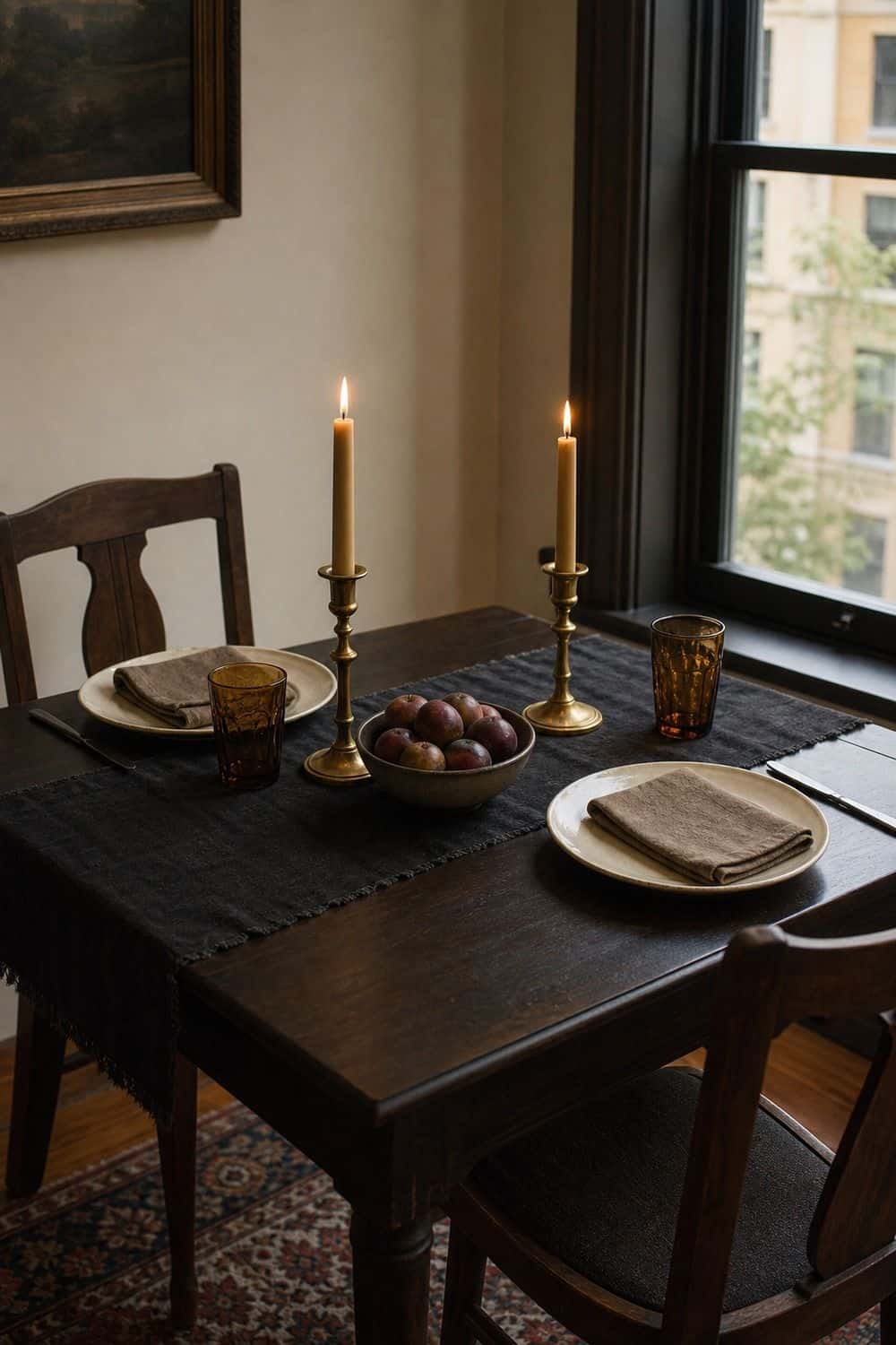 25 Dark Academia Tablescape Ideas for Easy Hosting dark academia tablescape ideas section 24