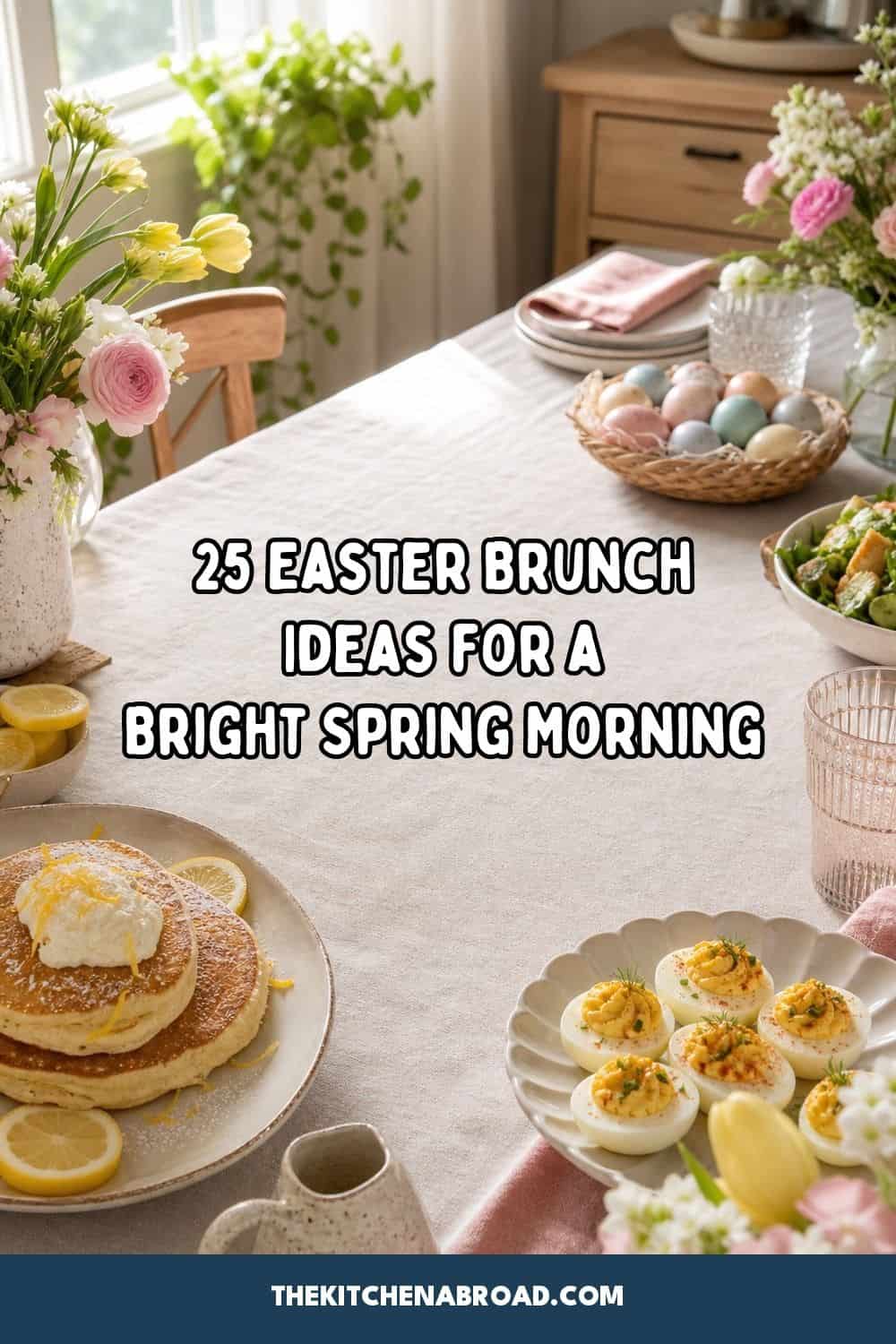 easter brunch ideas pinterest pin