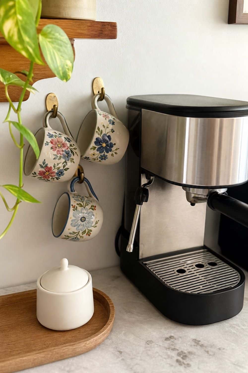 25 Easter Kitchen Decor Ideas for a Fresh Spring Touch Hand-Painted Spring Mugs for Easter kitchen decor