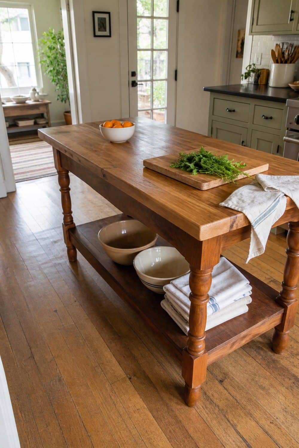 25 European Kitchen Ideas for a Collected Everyday Space european kitchen ideas 07 furniture style legs on an island