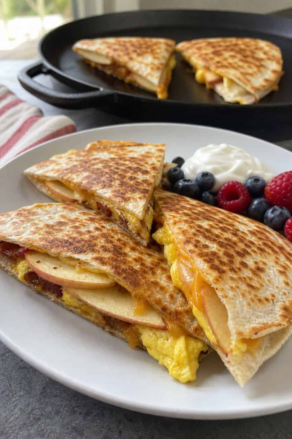 20 Fall Breakfast Ideas for Cozy Food Moments breakfast apple quesadilla for fall breakfast ideas