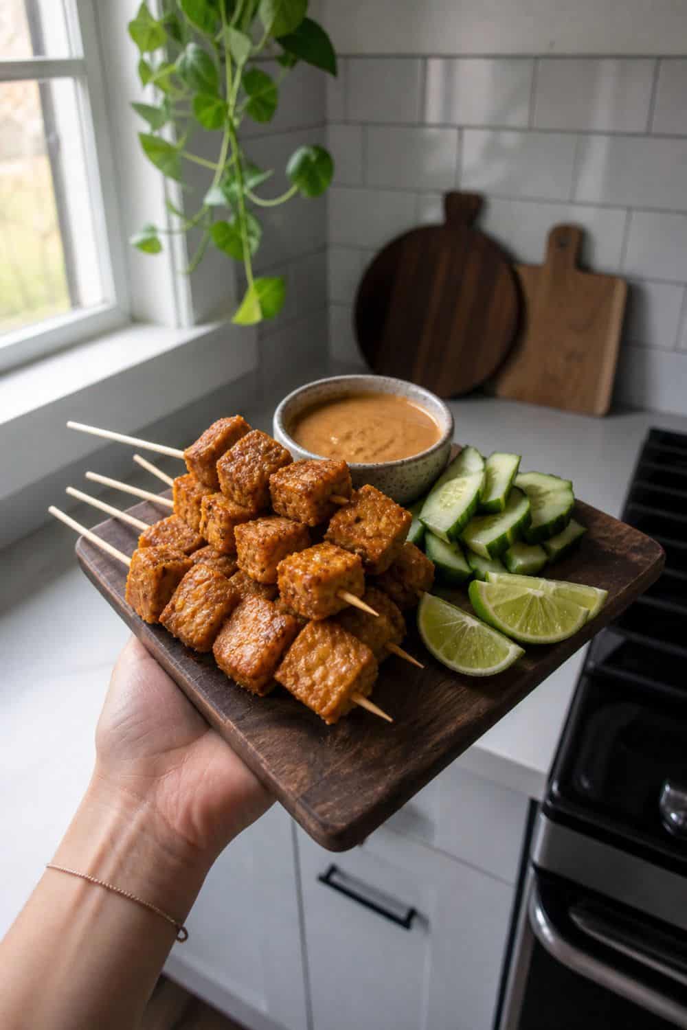 20 Fermented Food Board Ideas for Cozy Food Moments fermented food board 06 tempeh satay bite board