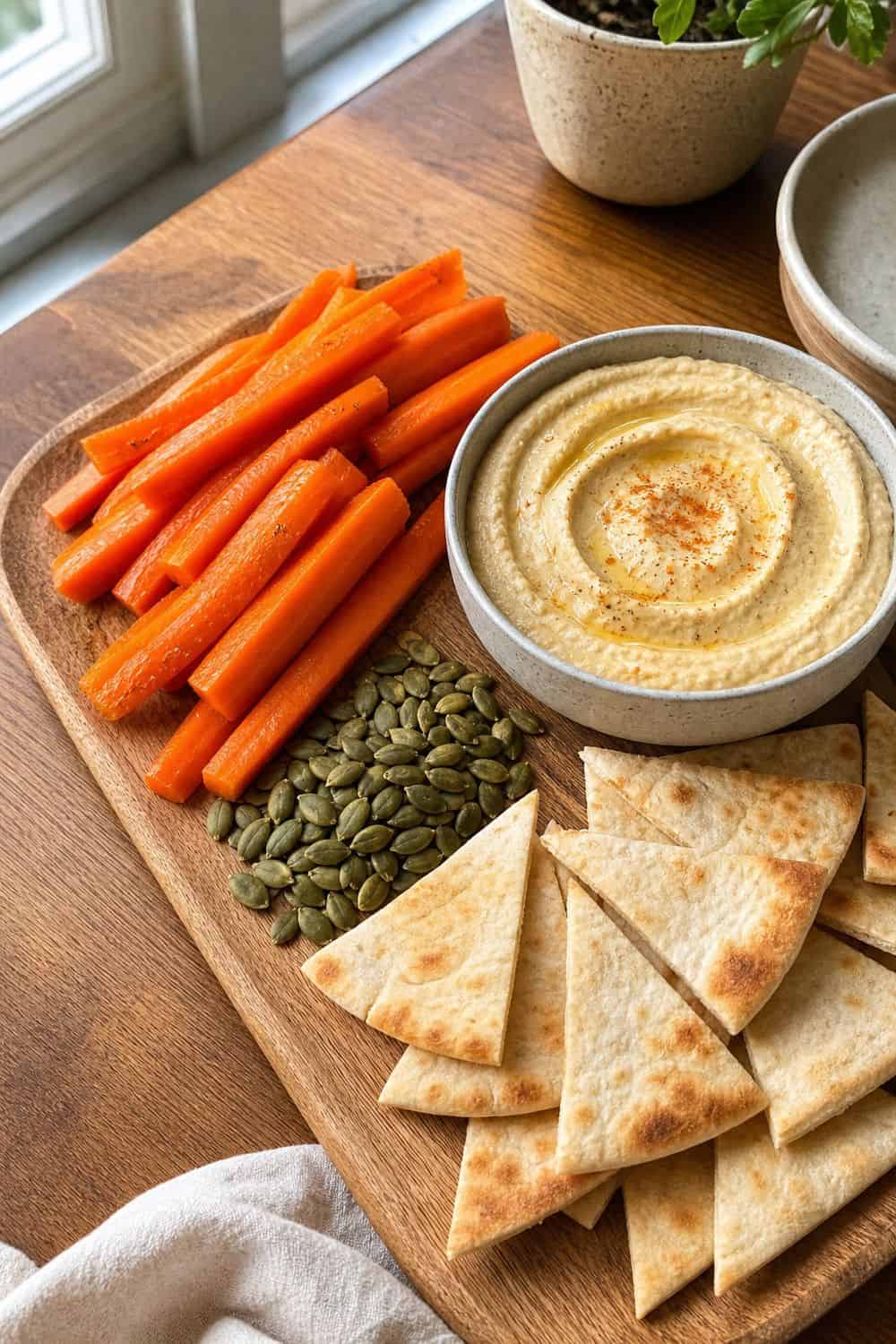 20 Fermented Food Board Ideas for Cozy Food Moments fermented food board 18 fermented carrot hummus board
