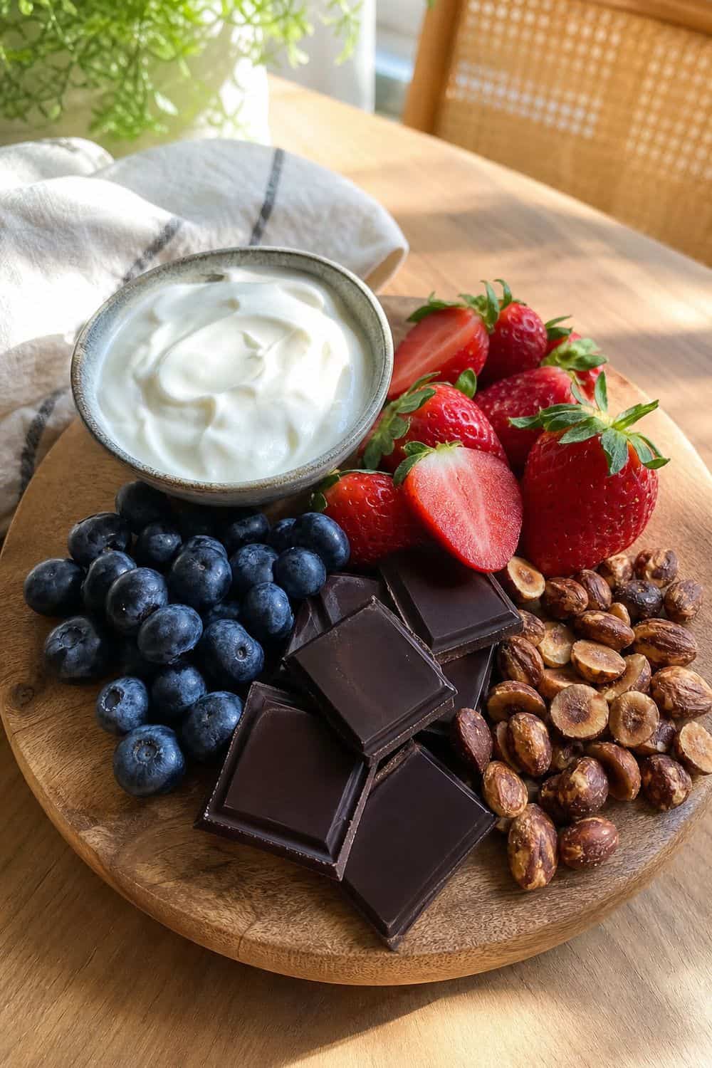 20 Fermented Food Board Ideas for Cozy Food Moments fermented food board 19 yogurt berry dark chocolate board
