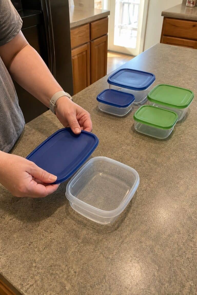 25 Food Container and Lid Organization Ideas