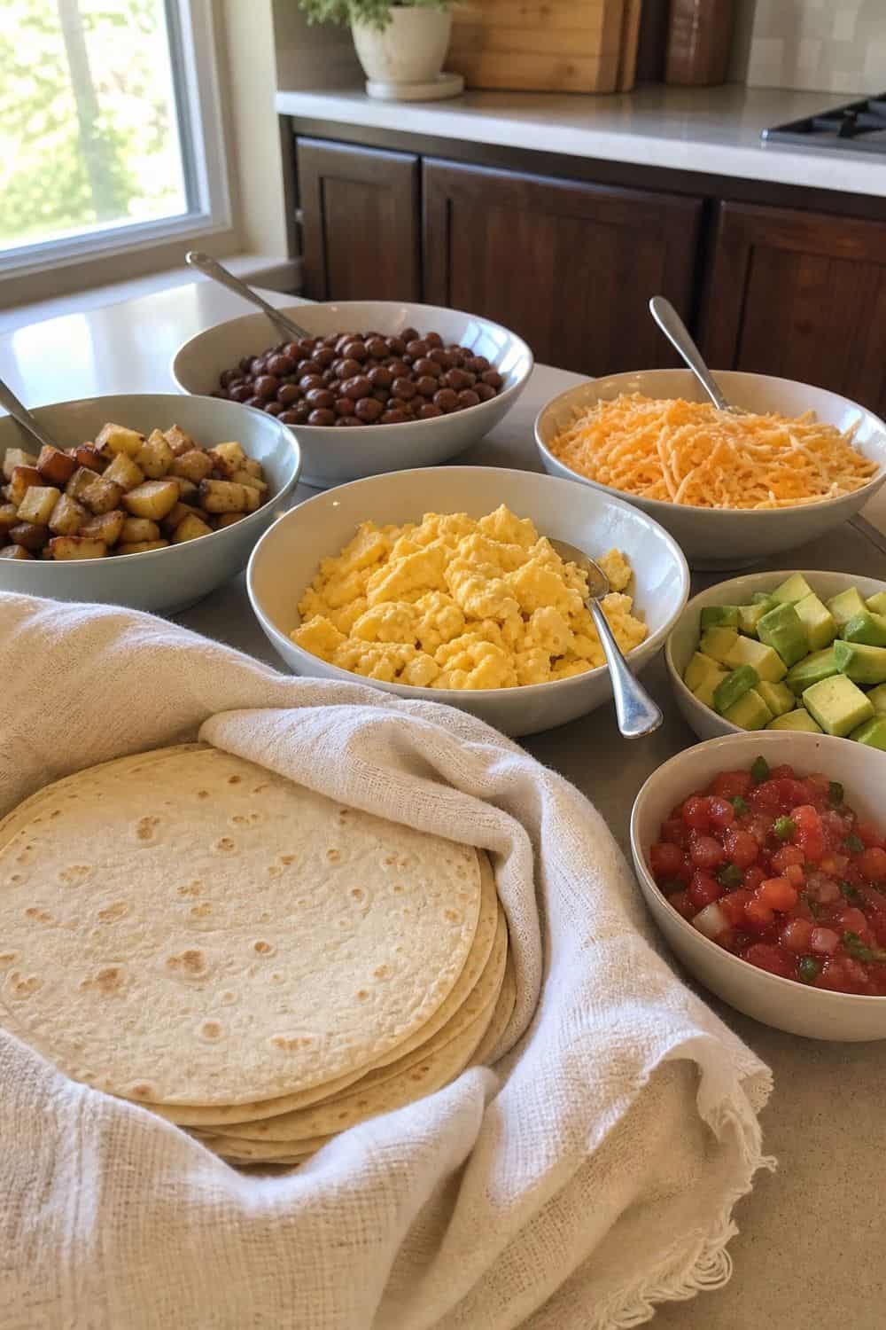 Include A Savory Breakfast Taco Station