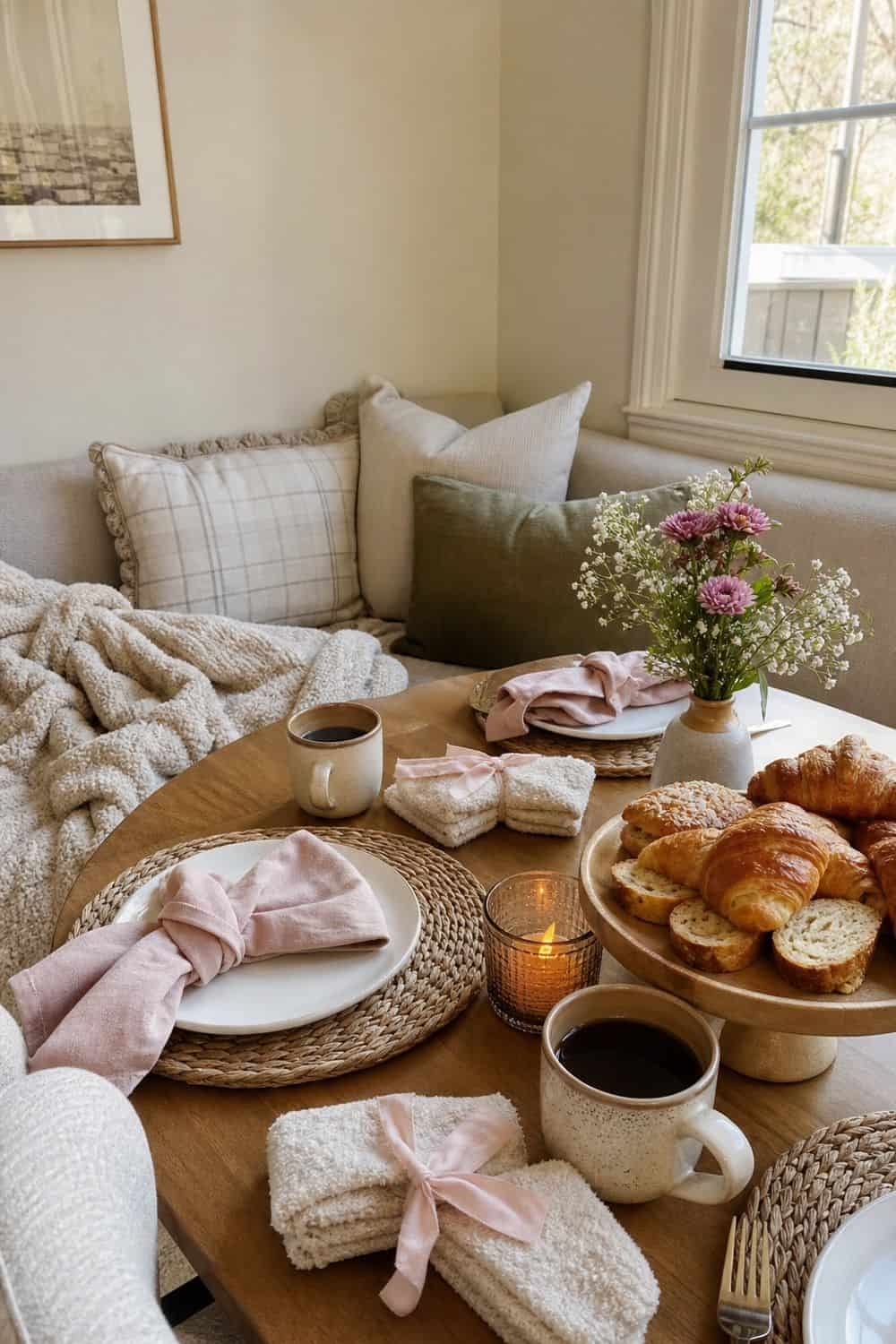 Put Together Pajama Brunch Styling