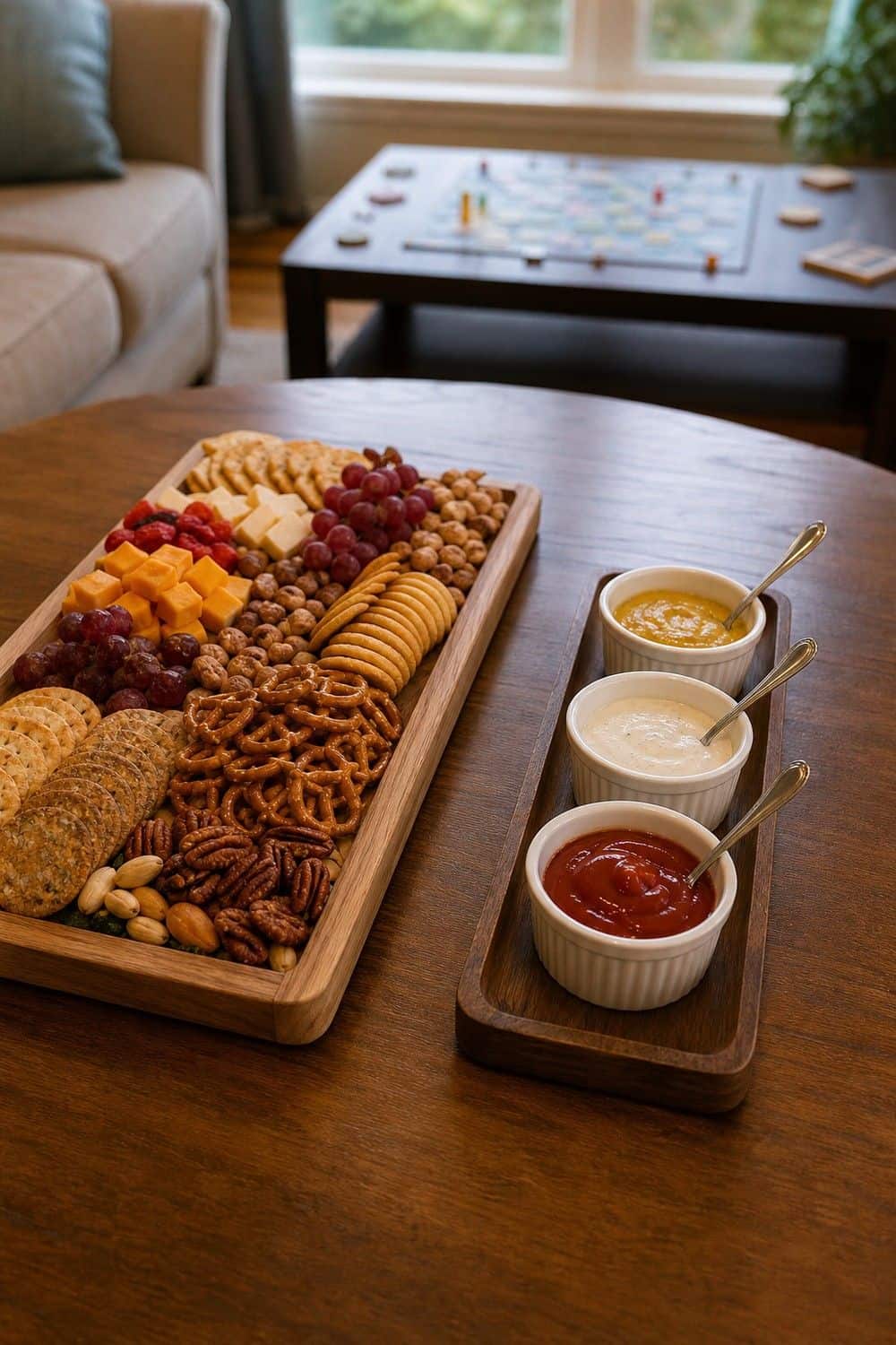 20 Game Night Snack Board Ideas for Low-Mess Hosting game night snack board section 15