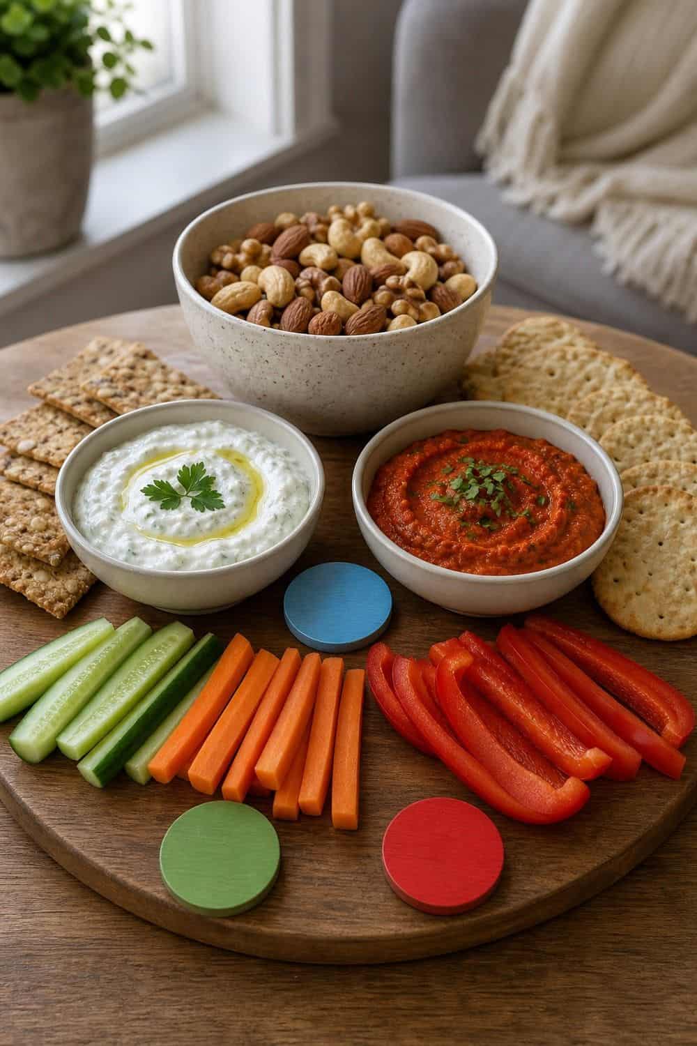 20 Game Night Snack Board Ideas for Low-Mess Hosting game night snack board section 19