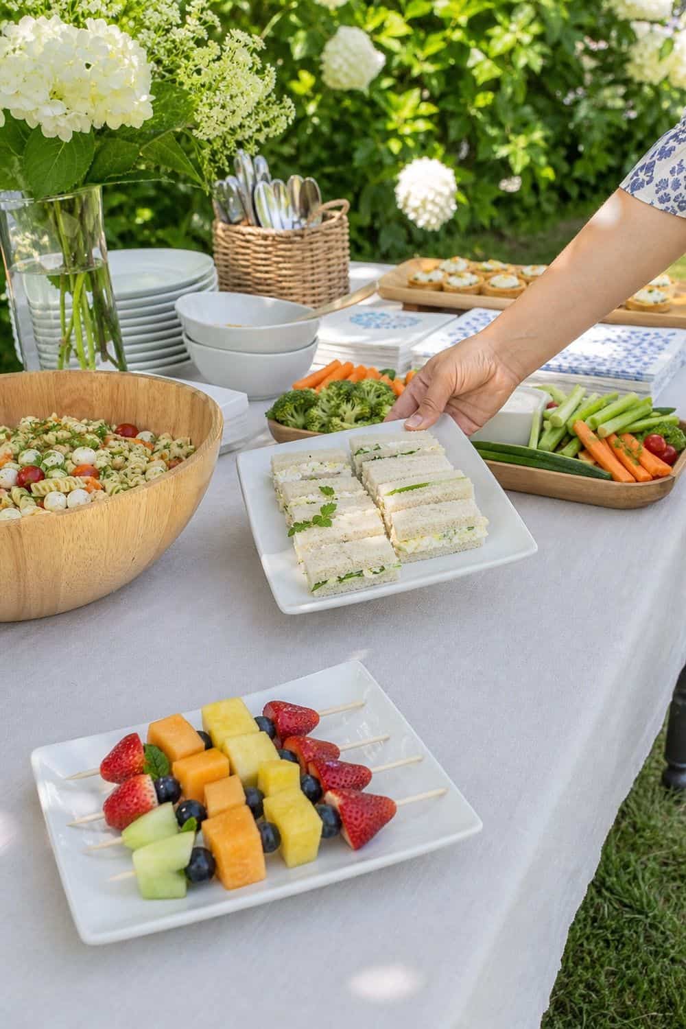 25 Garden Party Food Ideas for a Fresh Outdoor Spread garden party food ideas section 23