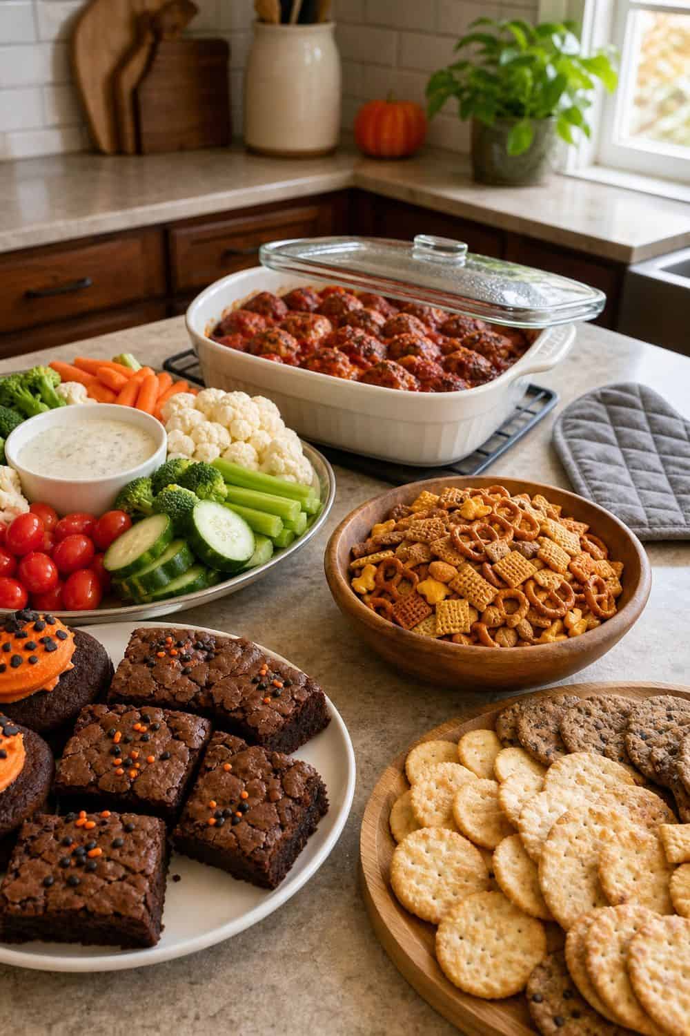 25 Halloween Party Food Ideas for Easy Hosting plan make-ahead halloween party food for a Halloween party food hosting spread