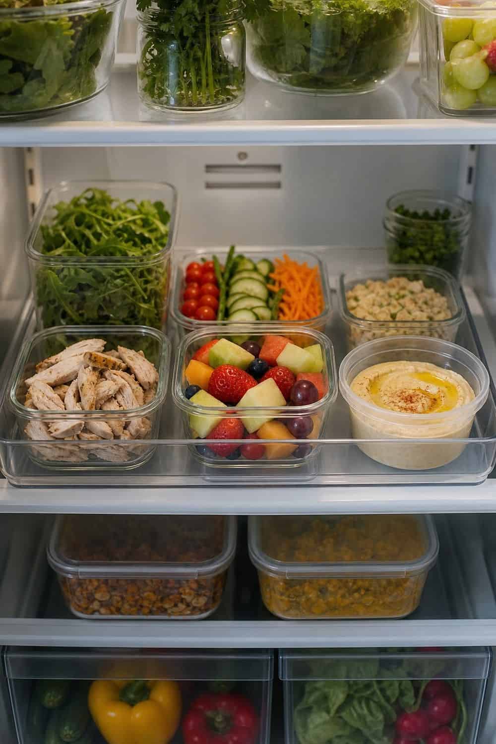 20 Healthy Fridge Prep Ideas That Make Life Easier healthy fridge prep section 17