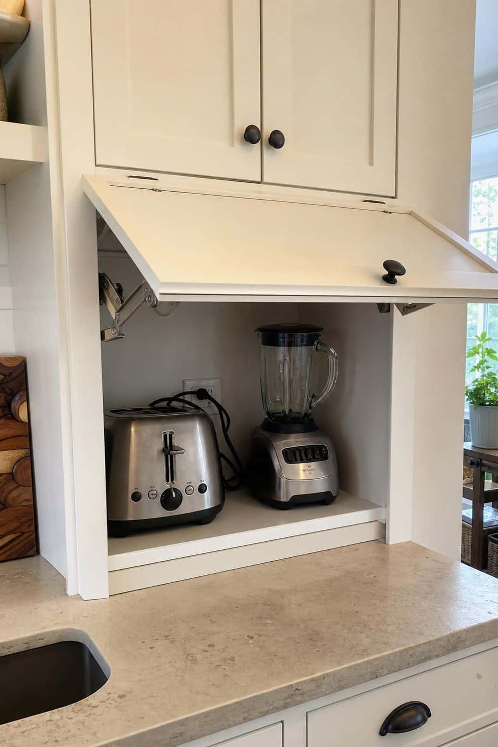 hidden kitchen storage section 04