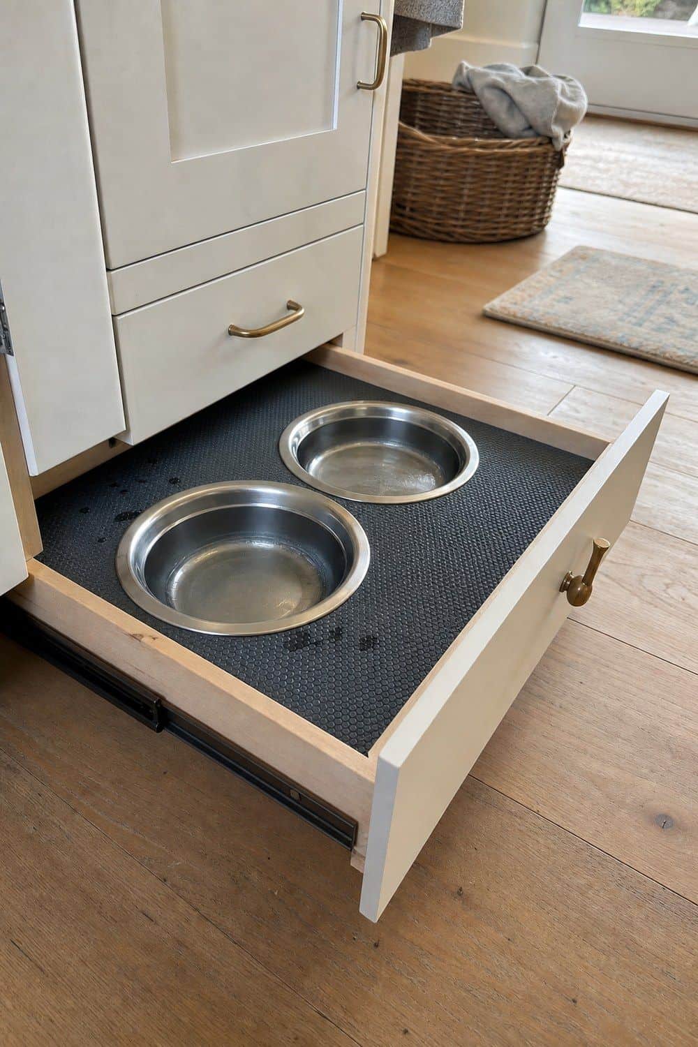 hidden kitchen storage section 16