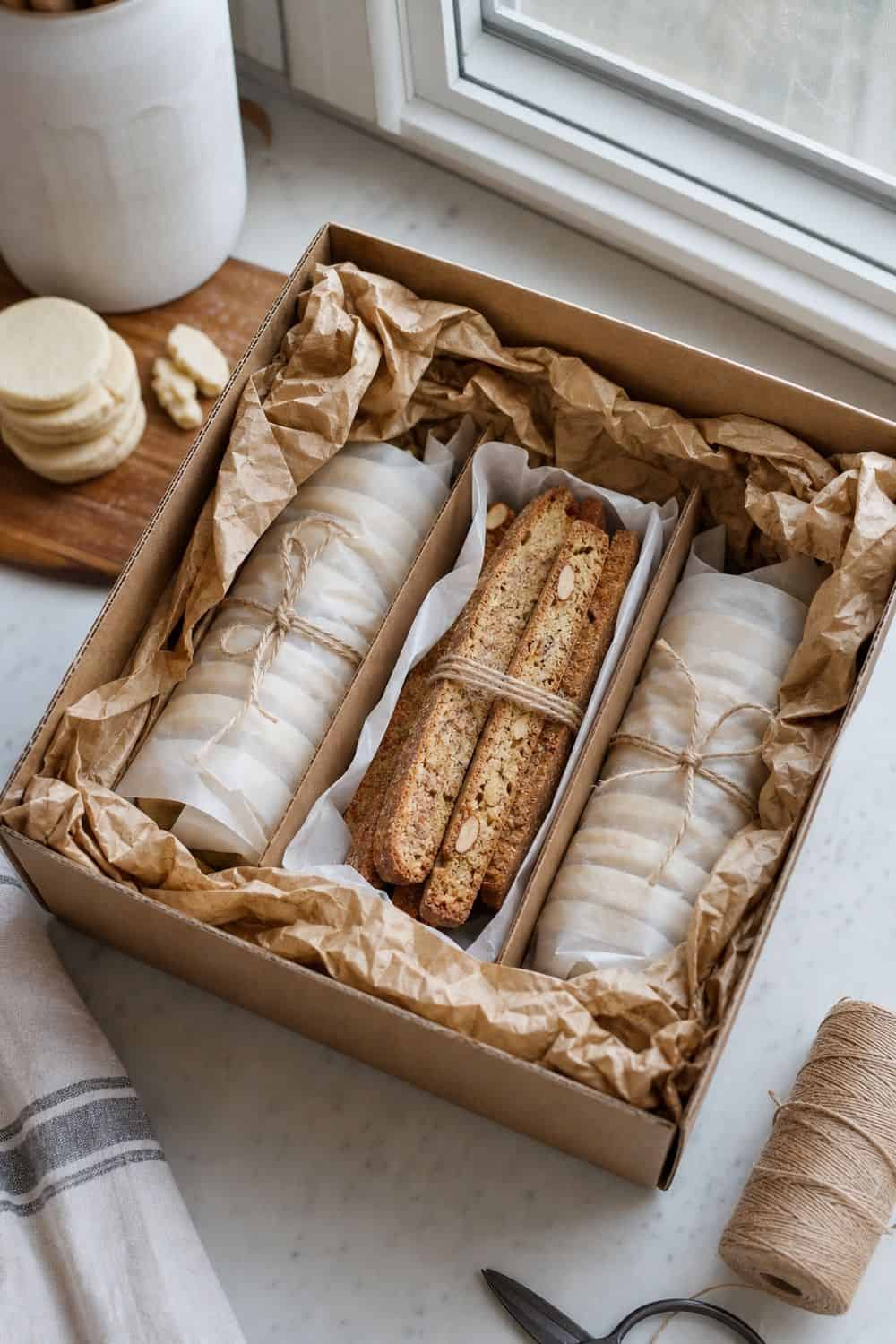 15 Holiday Cookie Box Ideas for Cozy Food Moments Mailing-Friendly Cookie Care Package with holiday cookies arranged neatly in a gift box