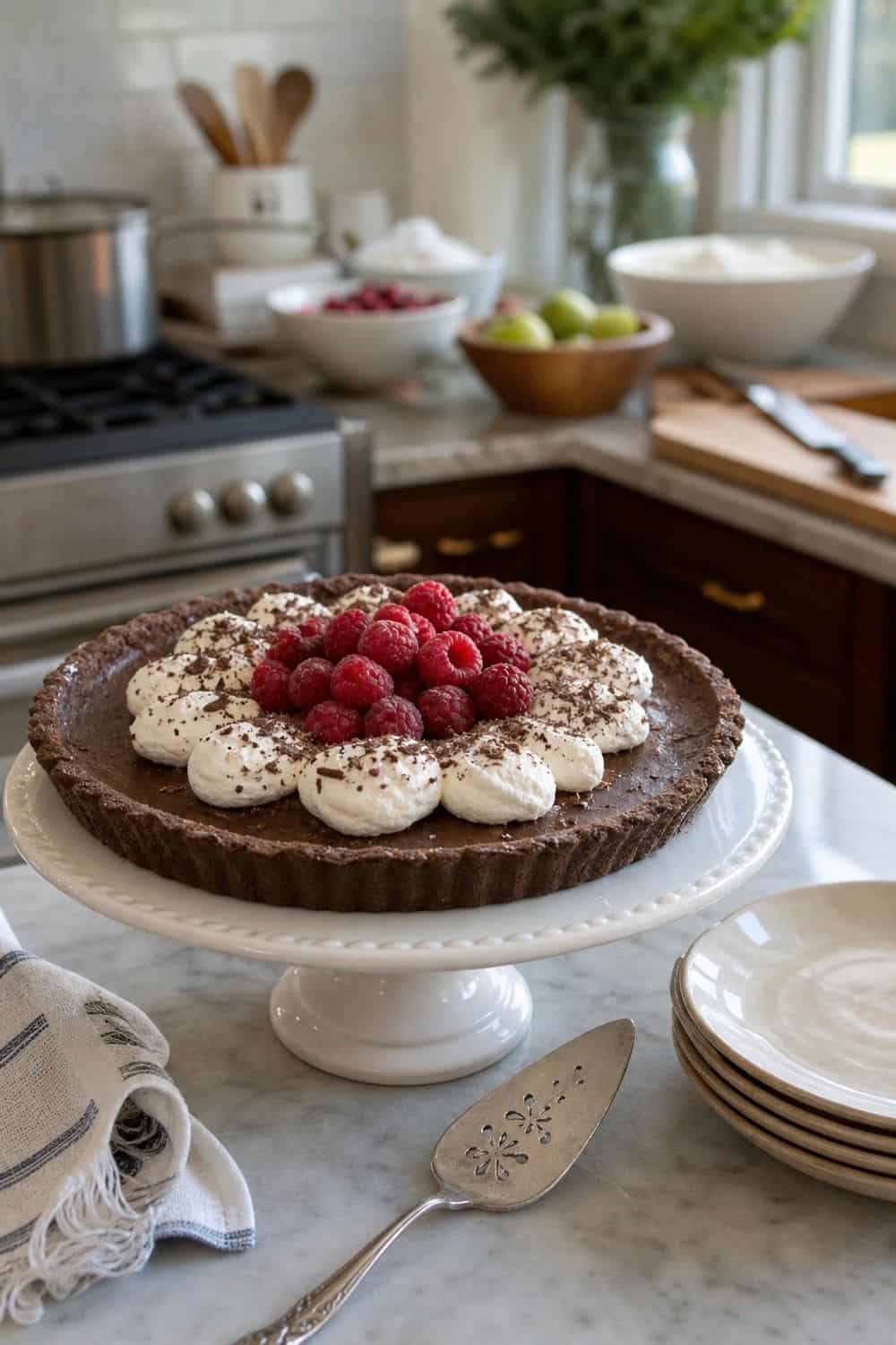 25 Holiday Dinner Party Ideas for Easy Hosting Dessert Before the Main Cooking Starts setup for an easy holiday dinner party.