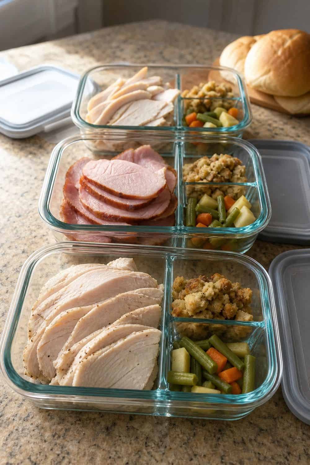 15 Holiday Leftover Storage Ideas That Keep Food Fresh holiday leftover storage section 04