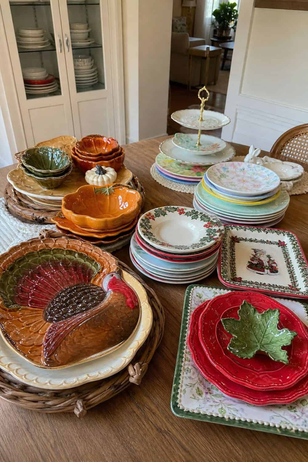25 Holiday Serving Dish Organization Ideas Sort Serveware by Holiday Instead of by Shape for holiday serving dish organization in a real home kitchen