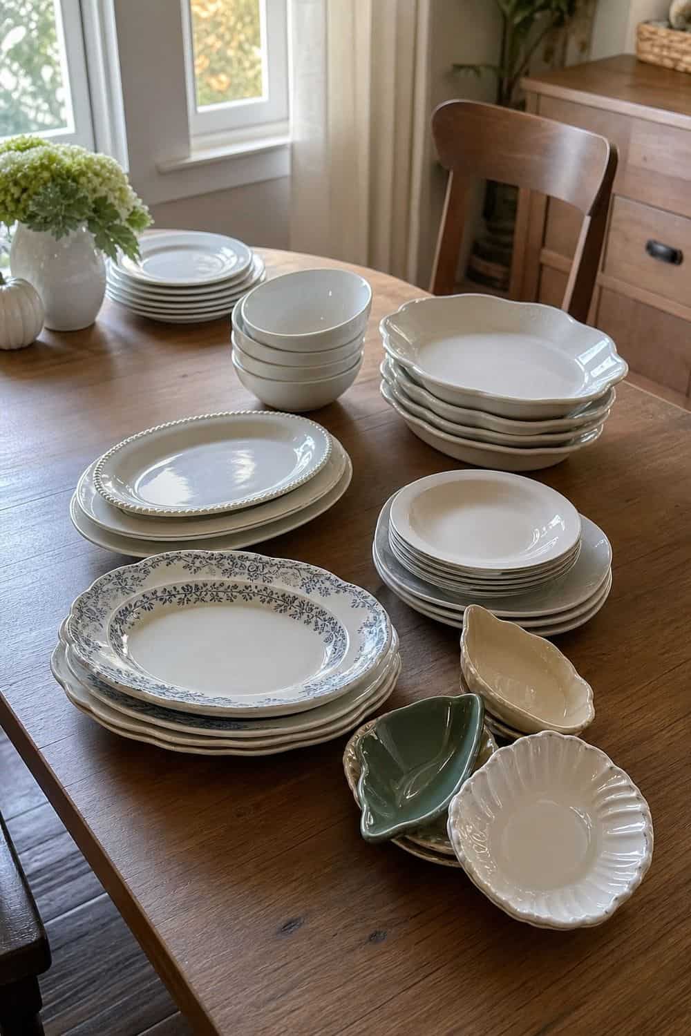 25 Holiday Serving Dish Organization Ideas Cull Duplicate Serving Pieces After Each Holiday Meal for holiday serving dish organization in a real home kitchen