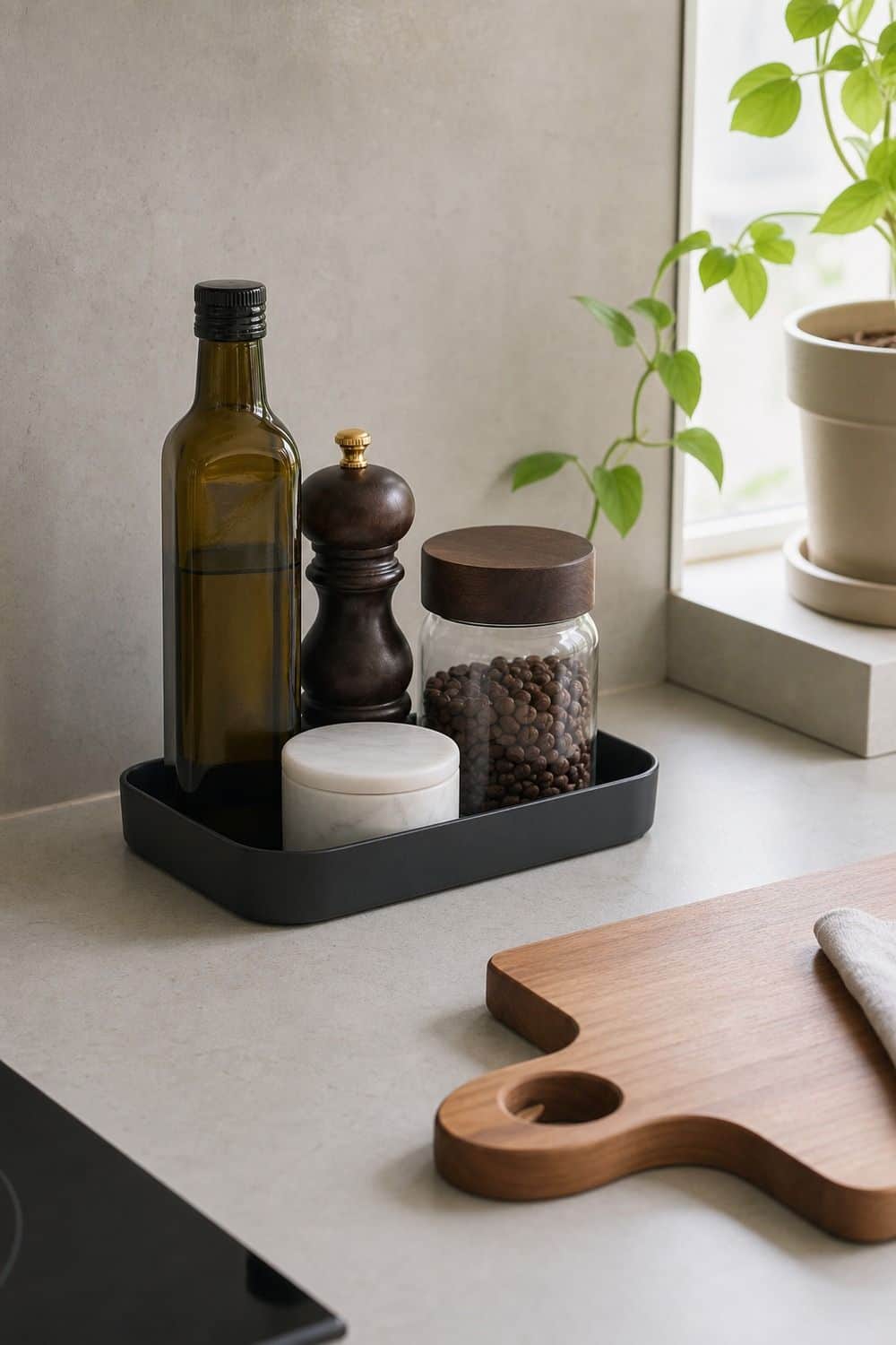 25 IKEA Kitchen Organization Ideas for Smarter Storage 22. Keep Counters Calm With NALBLECKA
